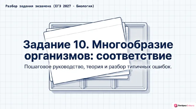 Слайд 1 презентации-разбора задания 10