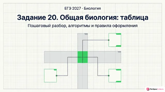 Слайд 1 презентации-разбора задания 20
