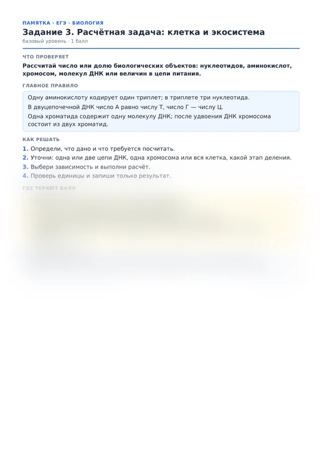 Начало памятки к заданию 3
