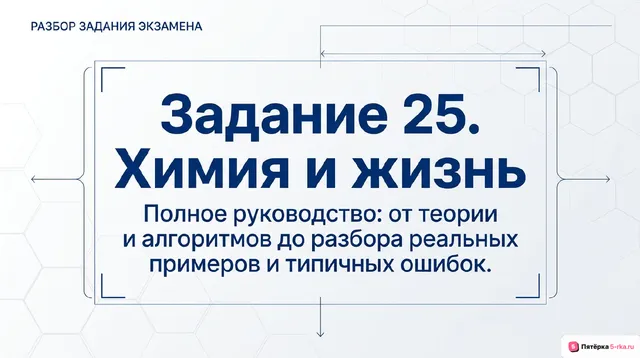 Слайд 1 презентации-разбора задания 25