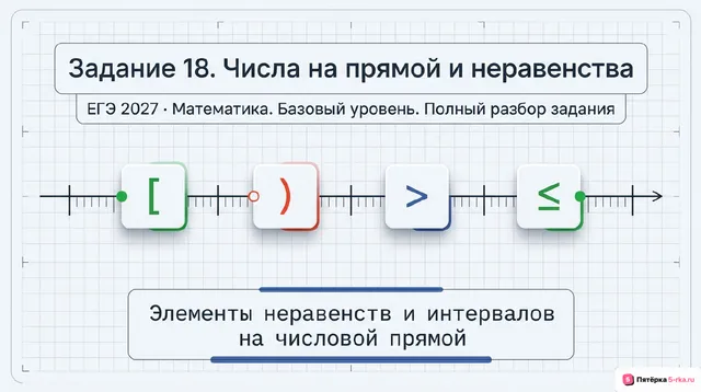 Слайд 1 презентации-разбора задания 18