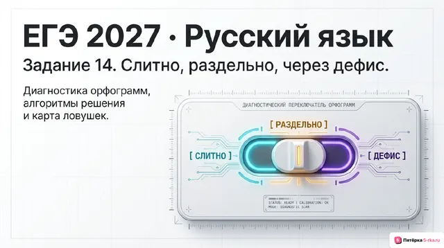 Слайд 1 презентации-разбора задания 14