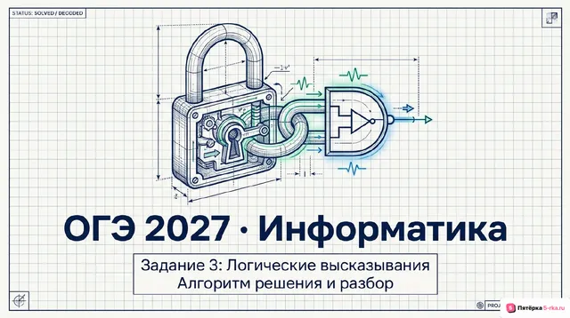 Слайд 1 презентации-разбора задания 3