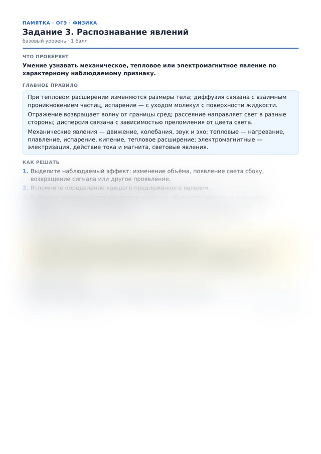 Начало памятки к заданию 3