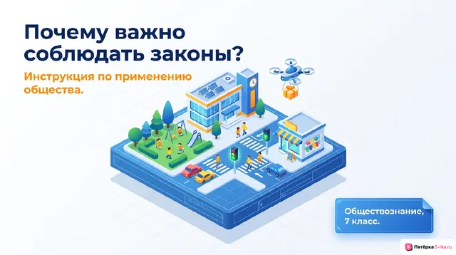 Обложка презентации к уроку «Почему важно соблюдать законы»