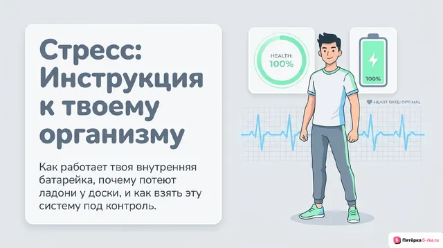 Обложка презентации к уроку «Стресс и стрессовые ситуации»