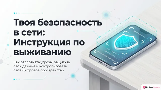 Обложка презентации к уроку «Безопасность в социальных сетях»