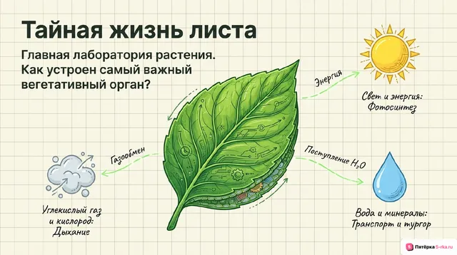 Обложка презентации к уроку «Функции листа»