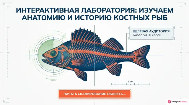 Обложка презентации к уроку «Костные рыбы»