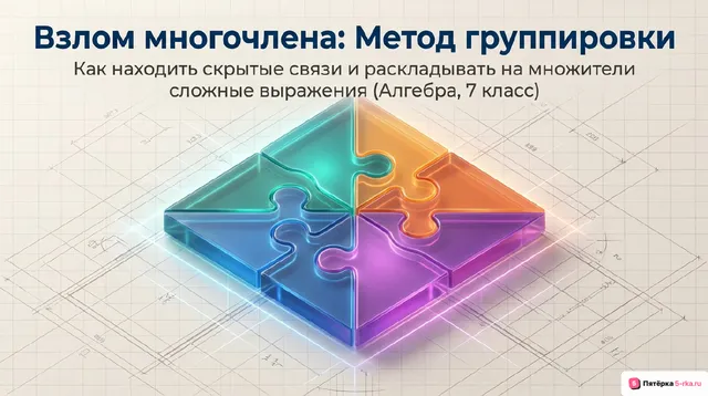 Обложка презентации к уроку «Метод группировки»