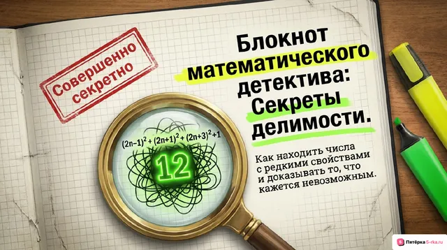 Обложка презентации к уроку «Признаки делимости суммы и произведения целых чисел при решении задач»