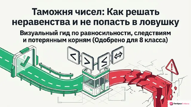 Обложка презентации к уроку «Равносильные неравенства»