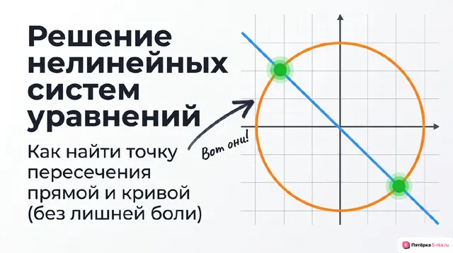 Обложка презентации к уроку «Решение простейших систем нелинейных уравнений с двумя переменными»