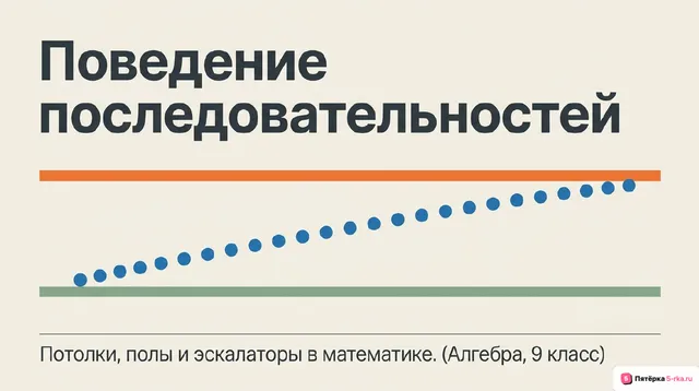 Обложка презентации к уроку «Ограниченная последовательность»