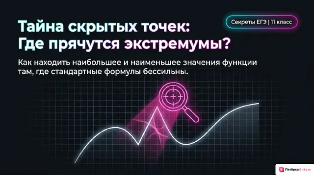 Обложка презентации к уроку «Нахождение наибольшего и наименьшего значения непрерывной функции на отрезке»