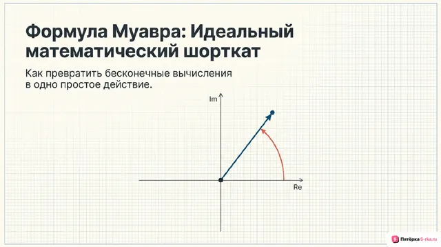 Обложка презентации к уроку «Формула Муавра»