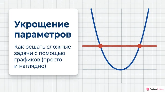 Обложка презентации к уроку «Построение и исследование математических моделей реальных ситуаций с помощью систем уравнений с параметрами»