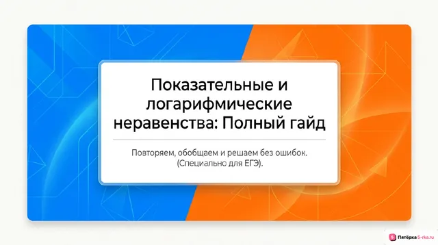 Обложка презентации к уроку «Повторение, обобщение, систематизация знаний: "Неравенства"»