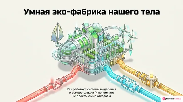 Обложка презентации к уроку «Выделение у организмов»