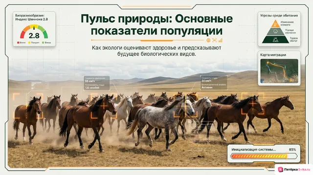 Обложка презентации к уроку «Основные показатели популяции: численность, плотность, возрастная и половая структура»