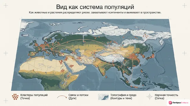 Обложка презентации к уроку «Вид как система популяций»