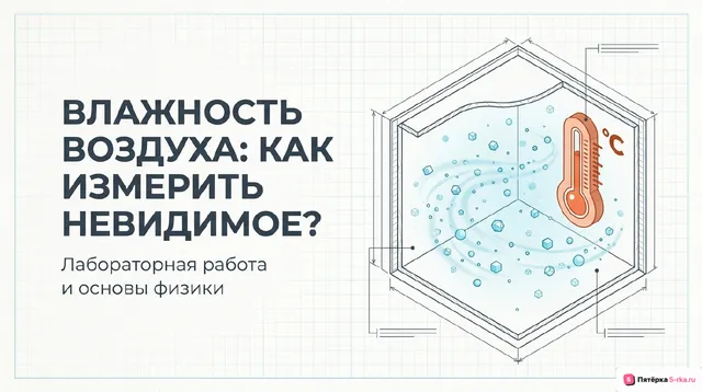 Обложка презентации к уроку «Влажность воздуха и её измерение»