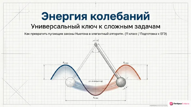 Обложка презентации к уроку «Энергетическое описание»