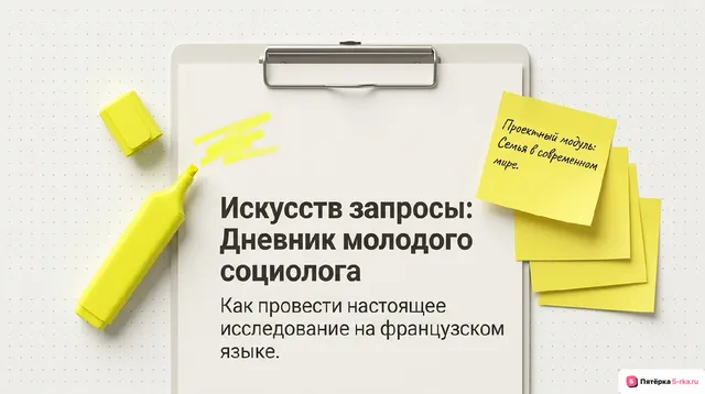 Обложка презентации к уроку «Проектный урок»