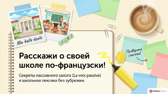 Обложка презентации к уроку «Школьное образование, школьная жизнь, школьные праздники»