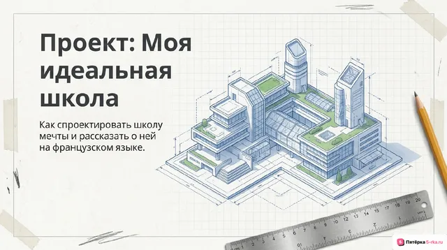 Обложка презентации к уроку «Проектный урок»