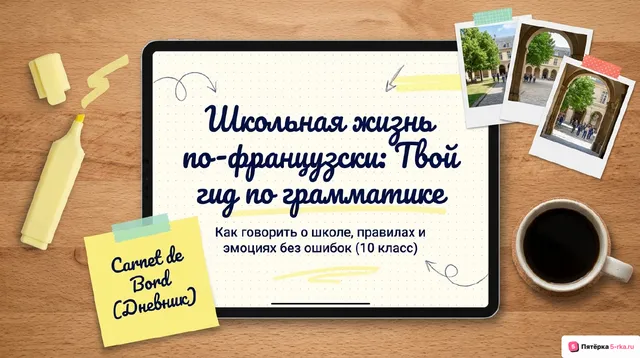 Обложка презентации к уроку «Обобщение по теме "Школьное образование, школьная жизнь, школьные праздники»