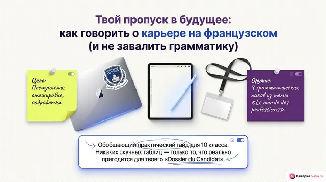 Обложка презентации к уроку «Обобщение по теме "Современный мир профессий»