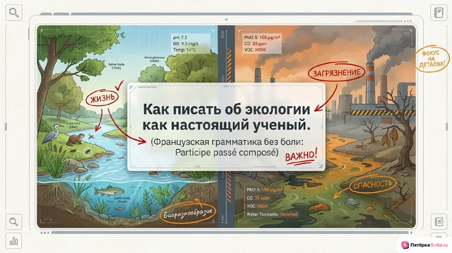 Обложка презентации к уроку «Проблемы экологии»