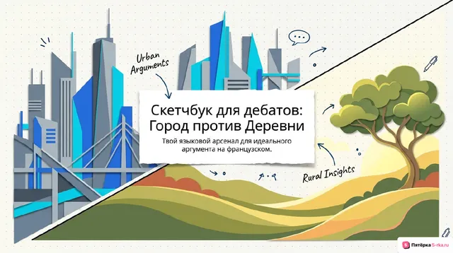 Обложка презентации к уроку «Обобщение по теме "Условия проживания в городской/сельской местности"»