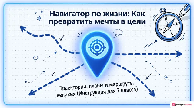 Обложка презентации к уроку «Траектории жизненных целей»
