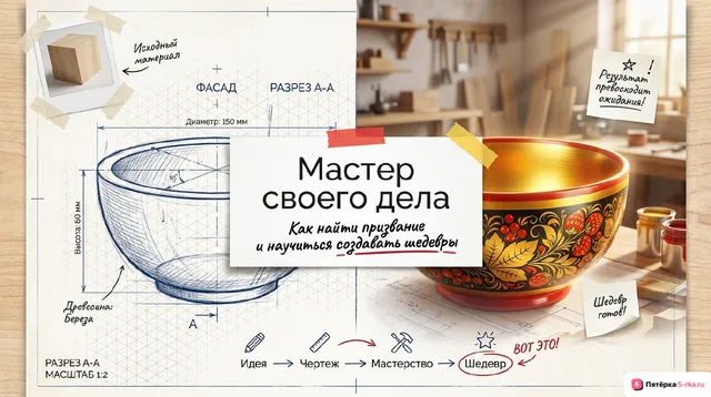 Обложка презентации к уроку «Мастер своего дела»