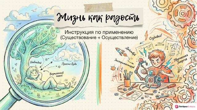 Обложка презентации к уроку «Жизнь как радость существования и осуществления»