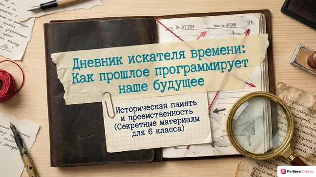 Обложка презентации к уроку «Историческая память и преемственность как основа для выбора будущего»