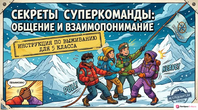 Обложка презентации к уроку «Общение и взаимопонимание - основа успеха команды»