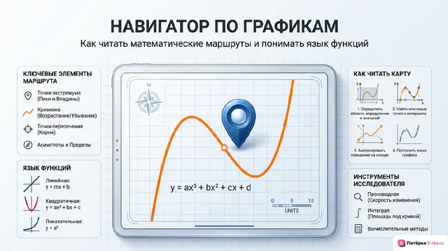 Обложка презентации к уроку «Чтение и построение графиков функций»