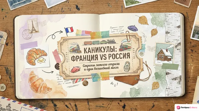 Обложка презентации к уроку «Каникулы в различное время года»