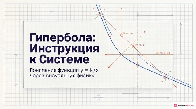 Обложка презентации к уроку «Гипербола»