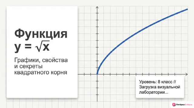 Обложка презентации к уроку «Функции y =x², y = x³, y = ٧x, y = |х|; графическое решение уравнений и систем уравнений»