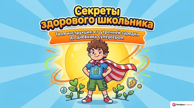 Обложка презентации к уроку «Здоровый образ жизни»