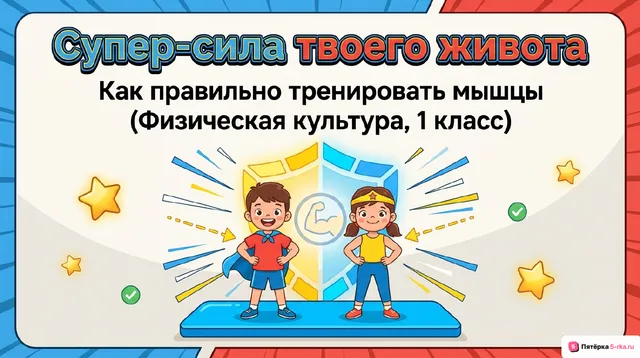 Обложка презентации к уроку «Техника выполнения упражнений для укрепления мышц брюшного пресса»