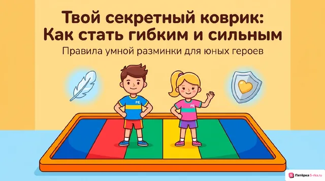 Обложка презентации к уроку «Техника выполнения упражнений партерной разминки для развития гибкости позвоночника, для развития подвижности плечевого пояса»