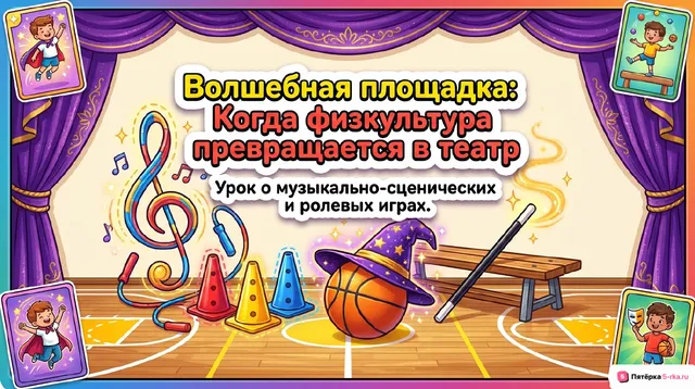 Обложка презентации к уроку «Музыкально-сценические и ролевые игры»