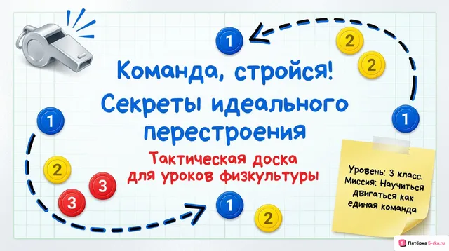 Обложка презентации к уроку «Строевые команды: построения, перестроения»