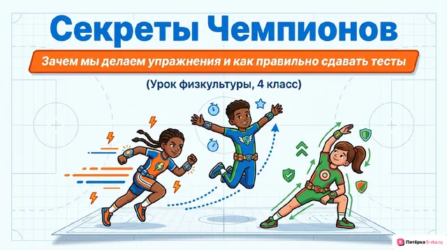 Обложка презентации к уроку «Классификация физических упражнений по целевому назначению»