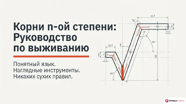 Обложка презентации к уроку «Действия с арифметическими корнями n–ой степени»